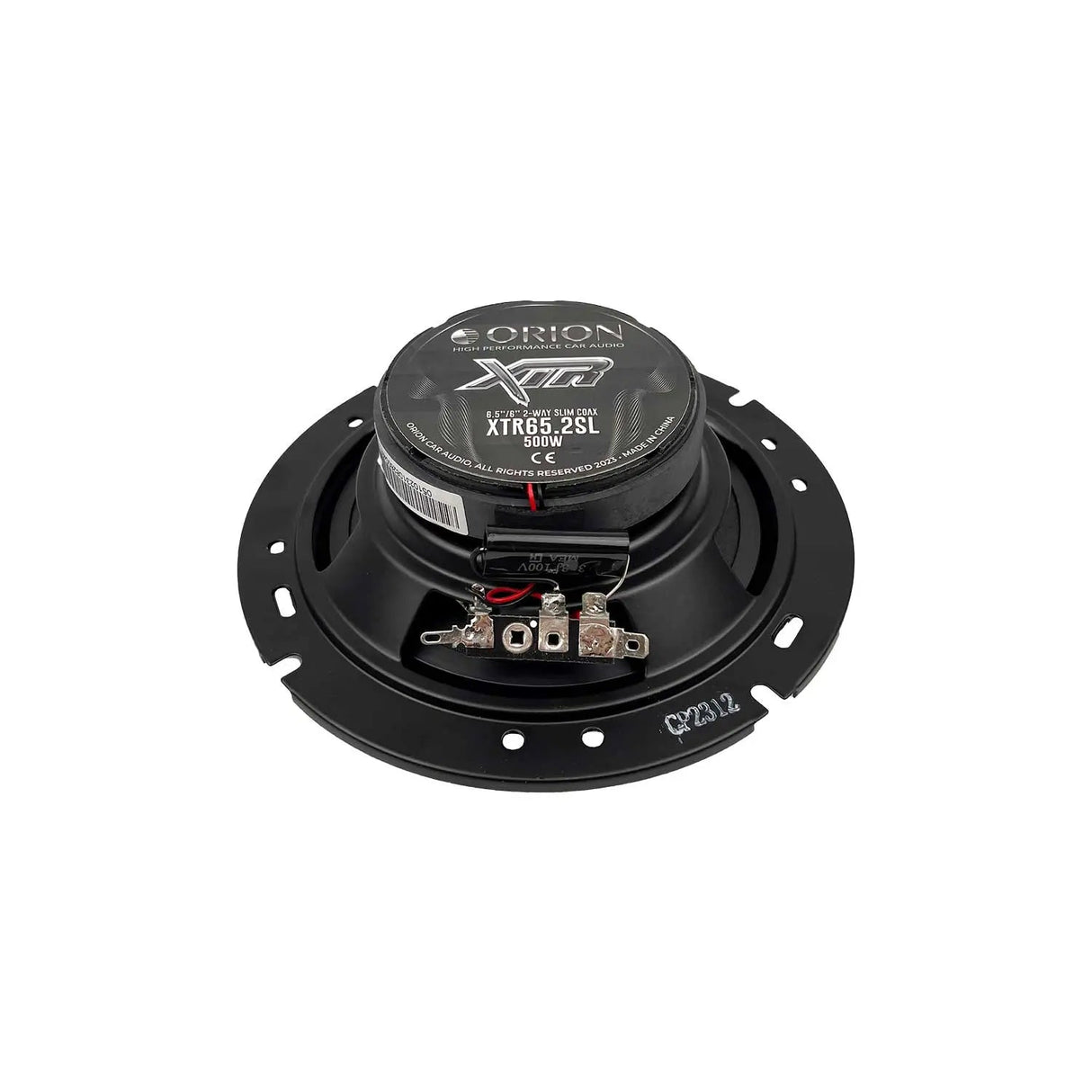 Orion XTR65.2SL 6.5" 2-Way 60 Watts RMS/240 MAX Coaxial Shallow Speakers Orion