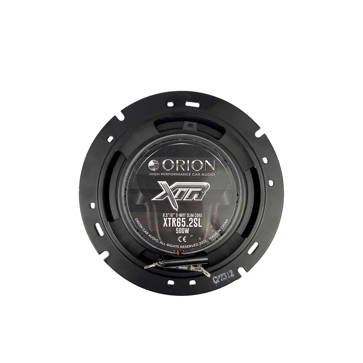 Orion XTR65.2SL 6.5" 2-Way 60 Watts RMS/240 MAX Coaxial Shallow Speakers Orion