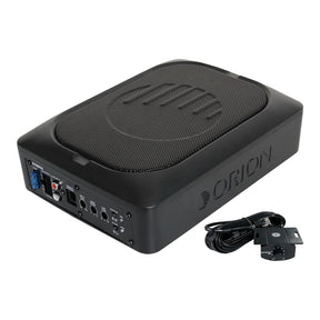 Orion XTR6US – 6”x8" Slim Underseat Subwoofer with Built-In Amplifier Orion