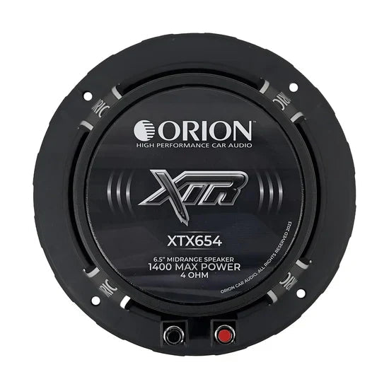Orion XTX654 6.5" 350W RMS Midrange Speakers (Pair) Orion