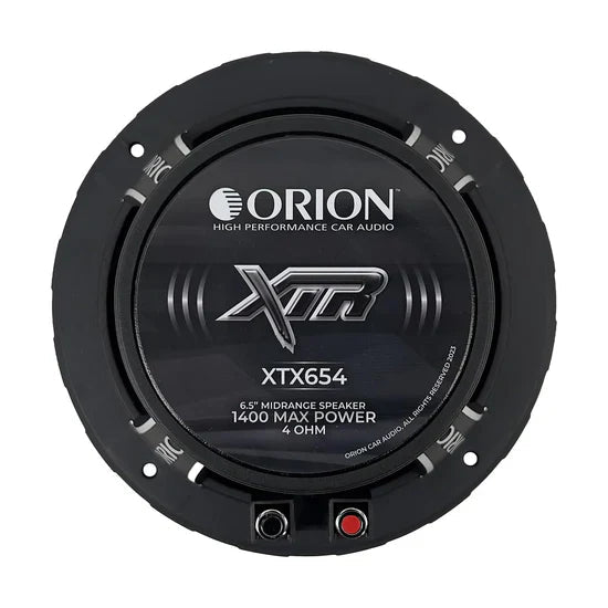 Orion XTX654 6.5" 350W RMS Midrange Speakers (Pair) Orion