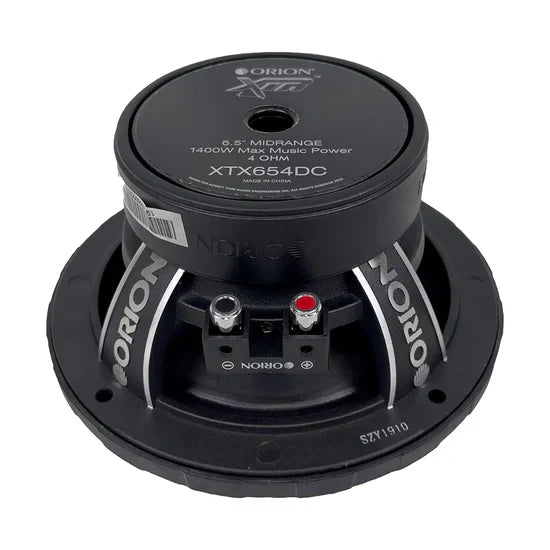 Orion XTX654DC 6.5" 300W Midrange Speakers (Pair) Orion