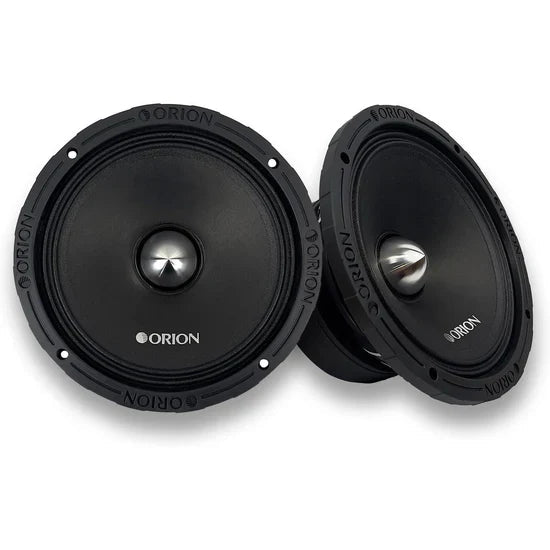 Orion XTX854 8" 400W RMS Bullet Midrange Speakers 4-Ohm (Pair) Orion