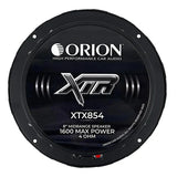 Orion XTX852 8" 400W RMS Bullet Midrange Speakers 2-Ohm (Pair) Orion