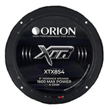 Orion XTX854 8" 400W RMS Bullet Midrange Speakers 4-Ohm (Pair) Orion