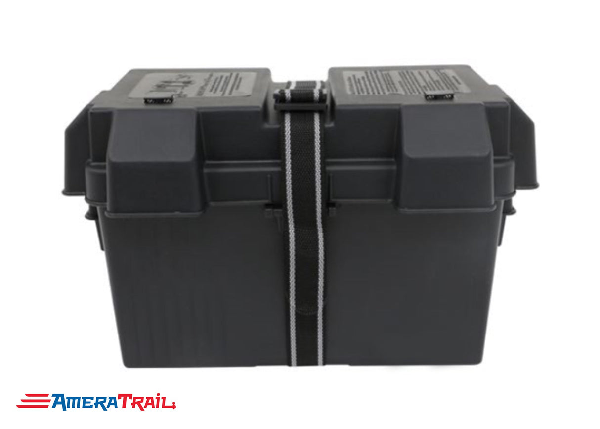 Electric Over Hydraulic Battery Box, UV Resistant Black w/ Strap - NOCO