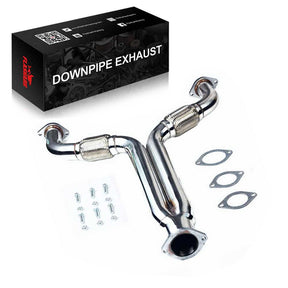 Y Pipe Downpipe Exhaust/Test Pipes for 2003-2009 Nissan 350Z 3.5L 2005, 2007 Infiniti G35 Flashark