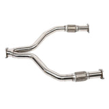 Y Pipe Downpipe Exhaust for 2008-2016 Nissan 370Z Z34 / Infiniti G37 V36 VQ37VHR 3.7L Flashark
