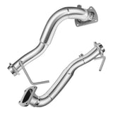 Y-Pipe Downpipe Exhaust for 2012-2018 Jeep Wrangler JK 3.6L Flashark