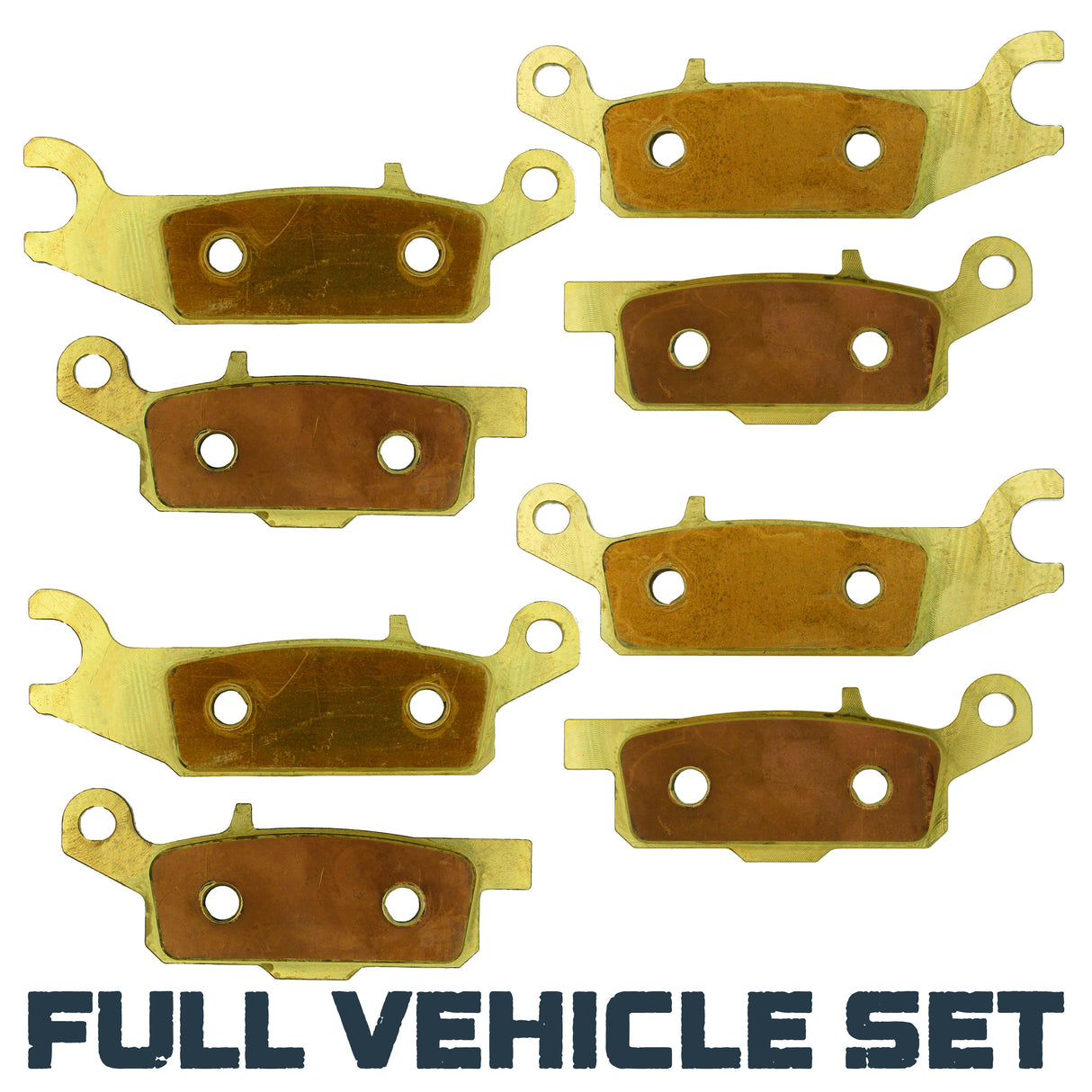 Yamaha Grizzly 700/550 2007-2026 Brass Brake Pad Set Traild