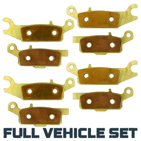 Yamaha Grizzly 700/550 2007-2026 Brass Brake Pad Set Traild