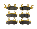 Yamaha YFZ 450R SE 2009-2026 and YFZ 450 2006-2011 & 2017 Ceramic Brake Pad Set Traild