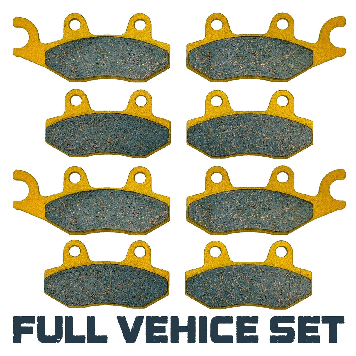 Yamaha Rhino 700 2008-2013 Ceramic Brake Pad Set Traild
