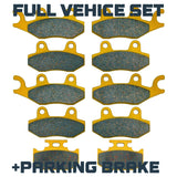Yamaha Rhino 700 2008-2013 Ceramic Brake Pad Set Traild