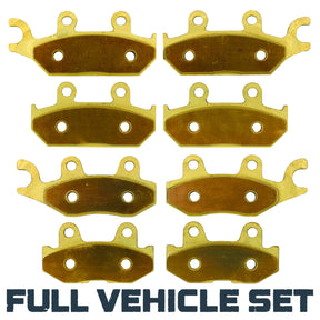 Yamaha Viking 700/Viking VI 2014-2026 Brass Brake Pad Set Traild