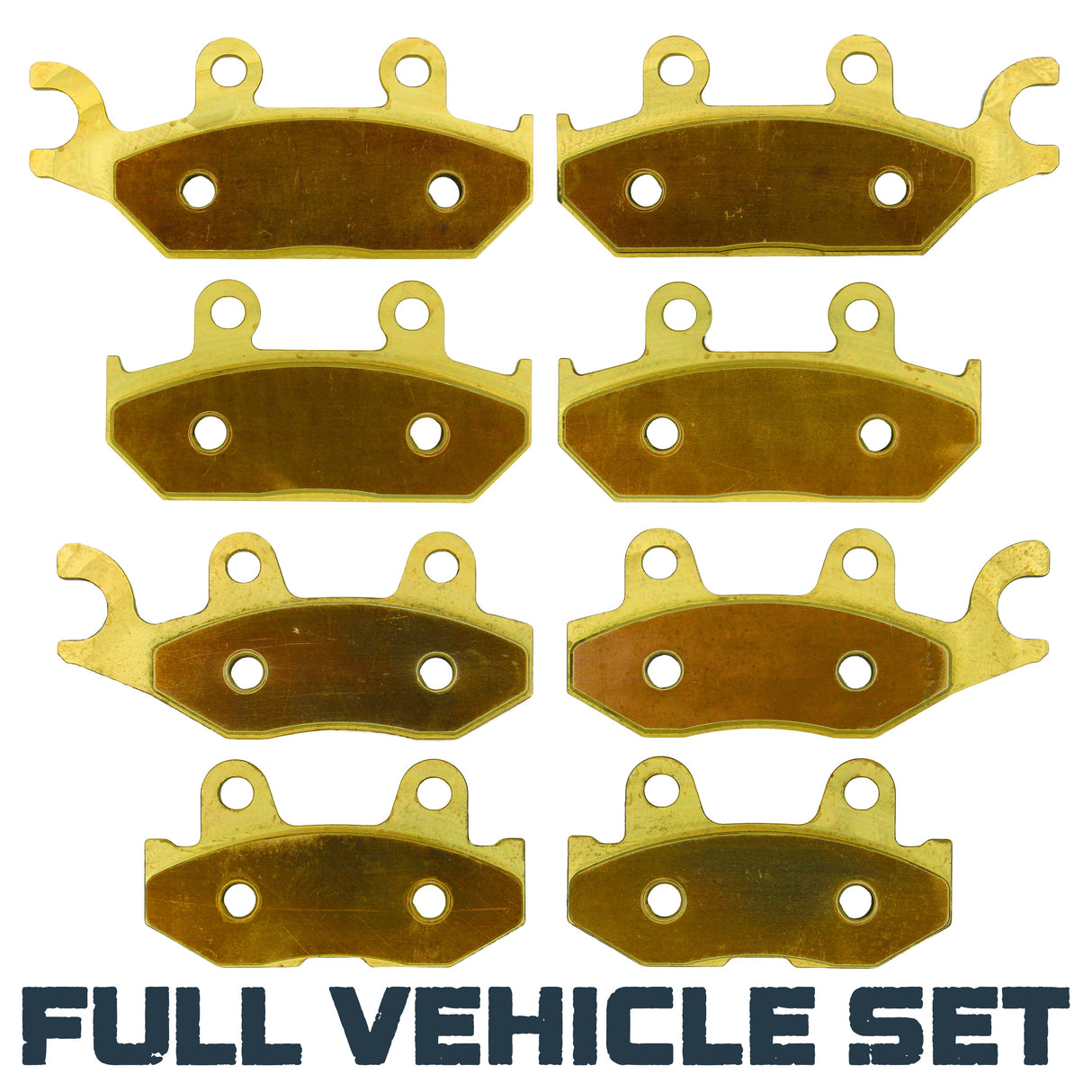 Yamaha Wolverine 700/850/1000 2016-2026 Brass Brake Pad Set Traild
