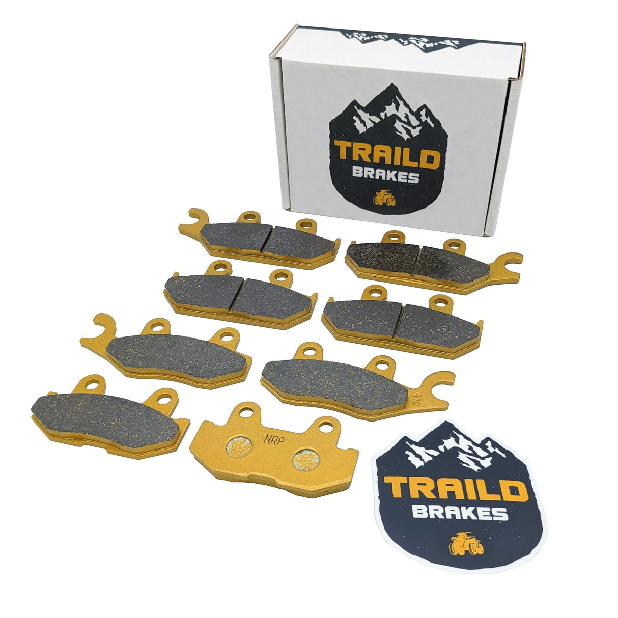 Yamaha Wolverine 700/850/1000 2016-2026 Ceramic Brake Pad Set Traild
