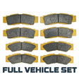 Yamaha YXZ1000R SS XTR 2016-2025 Ceramic Brake Pad Set Traild