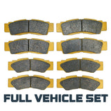 Yamaha Wolverine RMAX2/RMAX4 2021-2024 Ceramic Brake Pad Set with Parking Brake Traild