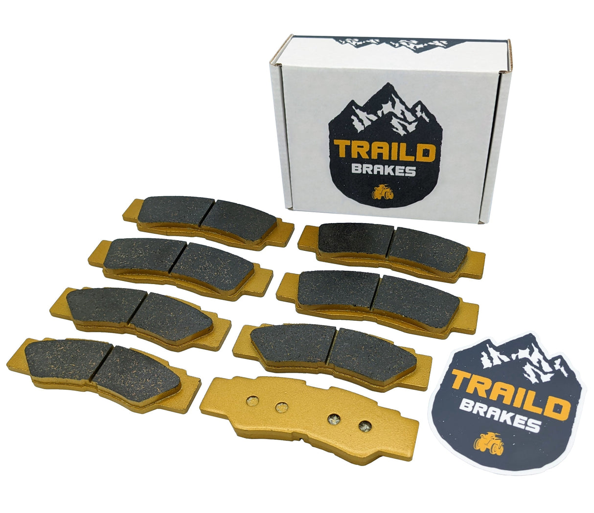 Yamaha YXZ1000R SS XTR 2016-2025 Ceramic Brake Pad Set Traild
