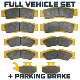 Yamaha Wolverine RMAX2/RMAX4 2021-2024 Ceramic Brake Pad Set with Parking Brake Traild