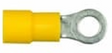 12-10 AWG (RING) YELLOW Spade Wire Connector TekShack
