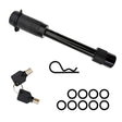 Trucktok 5/8" Hitch Lock Anti-Theft Trailer Lock with Rattle-Free O-Rings TruckTok