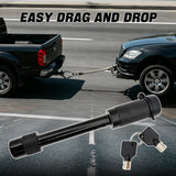 Trucktok 5/8" Hitch Lock Anti-Theft Trailer Lock with Rattle-Free O-Rings TruckTok