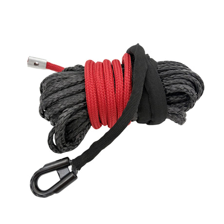 Trucktok 1/4" x 50ft Synthetic Winch Rope 7,400 lbs Breaking Strength TruckTok