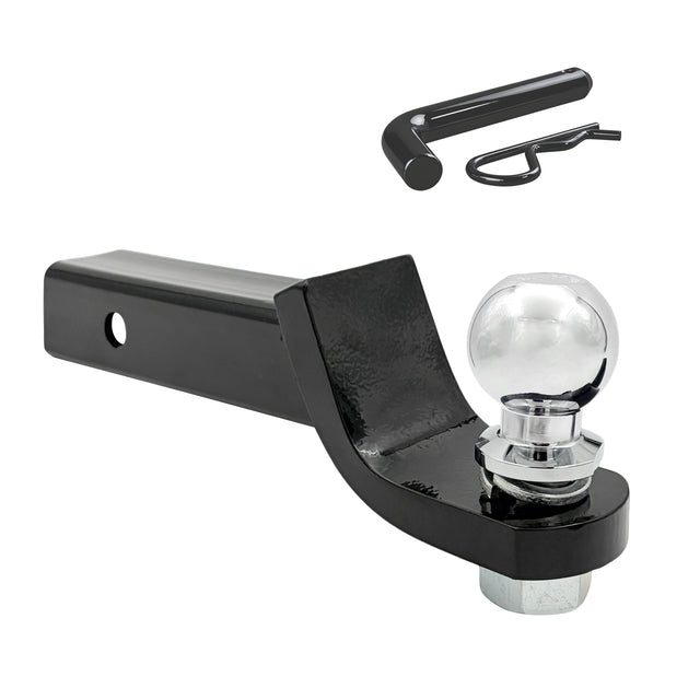 Trucktok 2" Receiver Hitch Ball Mount with 6,000 lbs GTW & Hitch Pin TruckTok