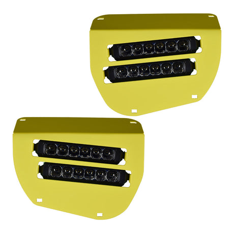 Dual Wide 8" LED Headlights for 2014+ Honda Rancher, Foreman, Rubicon