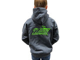ZZ Diesel Youth Lime Green & Grey Hoodie ZZ Diesel