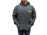 ZZ Diesel Youth Lime Green & Grey Hoodie ZZ Diesel