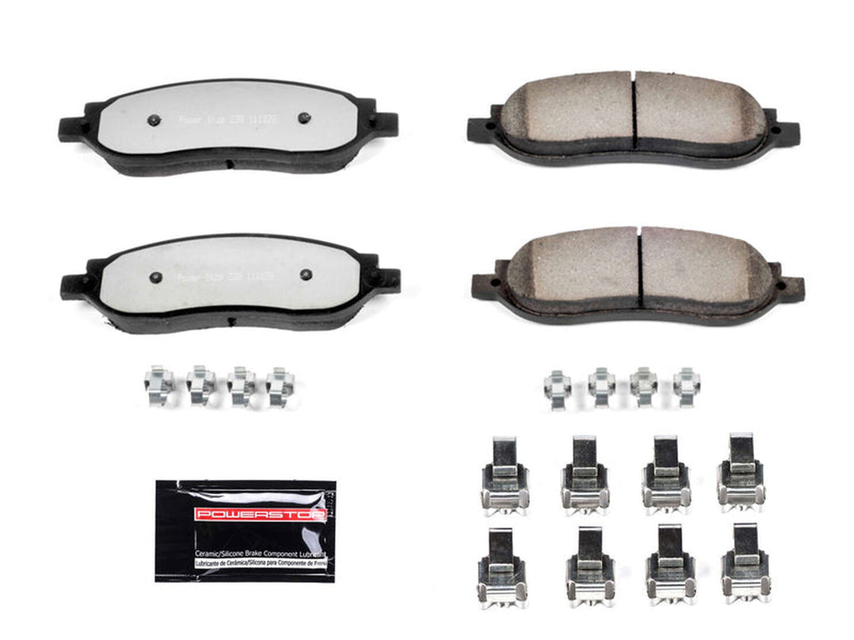 Powerstop Z36 Extreme Rear Brake Pads, 2005-2007 Ford Powerstroke Powerstop Brakes