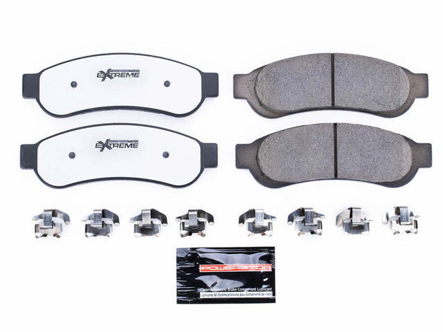 Powerstop Z36 Extreme Rear Brake Pads, 2010-2012 Ford Powerstroke Powerstop Brakes
