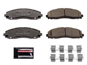 Powerstop Z36 Extreme Rear Brake Pads, 2012-2020 Ford Powerstroke Powerstop Brakes