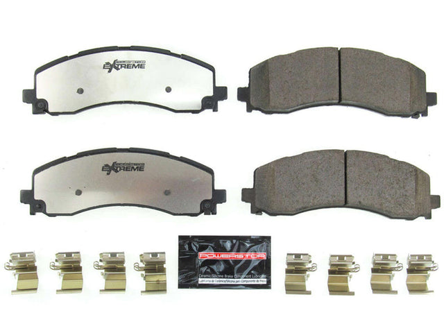 Powerstop Z36 Extreme Rear Brake Pads, 2019-2020 Dodge Ram Cummins Powerstop Brakes