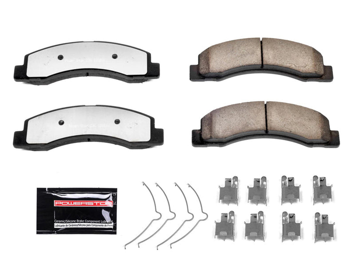 Powerstop Z36 Extreme Front Brake Pads, 1999-2004 Ford Powerstroke Powerstop Brakes