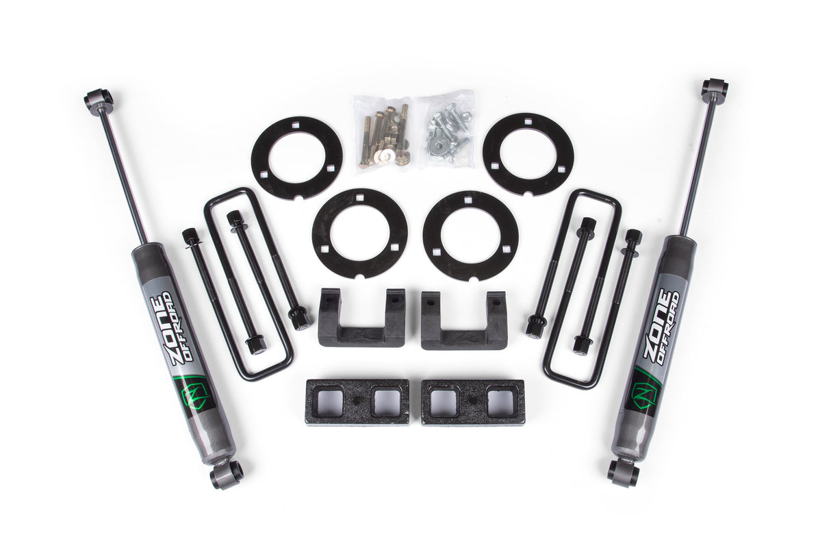 3 Inch Lift Kit | Chevy Silverado or GMC Sierra 1500 (07-18) Zone Offroad