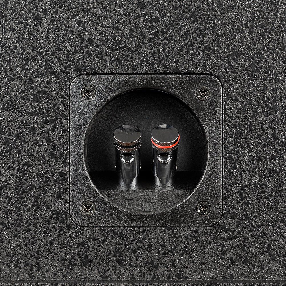 12" Loaded Subwoofer Ported Rugged Armored Enclosure With ZXI12.2D 1000 Watts Rms