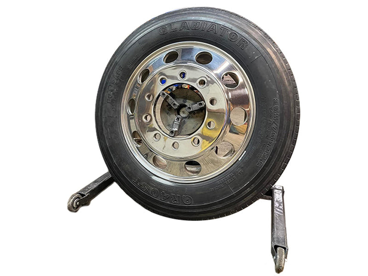 Forged Diesel Wheel Polishing Stand with Aluminum Jaws Forged Diesel