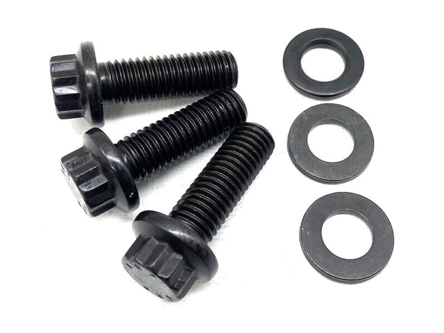 ARP Exhaust Manifold Up Pipe Bolts, 2001-2016 GM 6.6L Duramax LB7 LLY LBZ LMM LML, Pack of 3 ARP