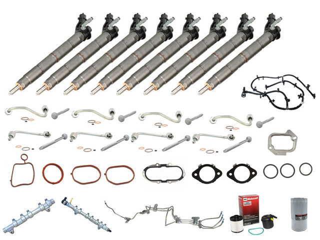 ZZ Diesel Contamination Rebuild Kit for the S&S Diesel CP4 to DCR Pump Conversion, No Pump, 2011-2016 Ford 6.7L Powerstroke ZZ Diesel