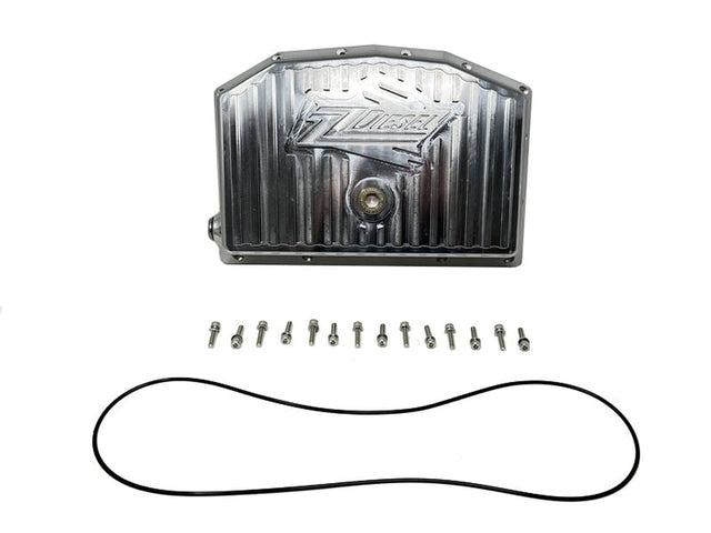 ZZ Diesel Billet Aluminum Engine Oil Pan with Twin/Compound Turbo Drain Port, 2011-2024 Ford 6.7L Powerstroke ZZ Diesel