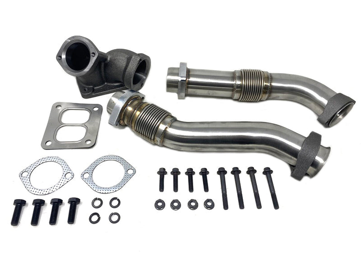 ZZ Diesel Bellowed Up-Pipe Kit, 1994-1997 Ford 7.3L Powerstroke ZZ Diesel