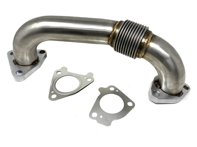 ZZ Diesel Bolt On Driver Side Up-Pipe W/ Gaskets, 2001-2016 6.6L Duramax, LB7 LLY LBZ LMM LML ZZ Diesel