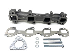 ZZ Diesel ZZ-674-731 Left Side Exhaust Manifold, 2001-2016 GM 6.6L Duramax LB7 LLY LBZ LMM LML ZZ Diesel