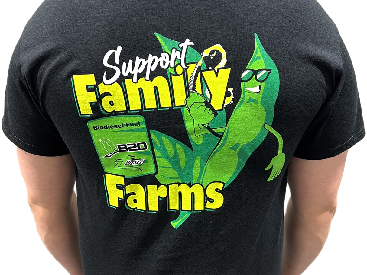 ZZ Diesel, Support Family Farms  T-Shirt ZZ Diesel
