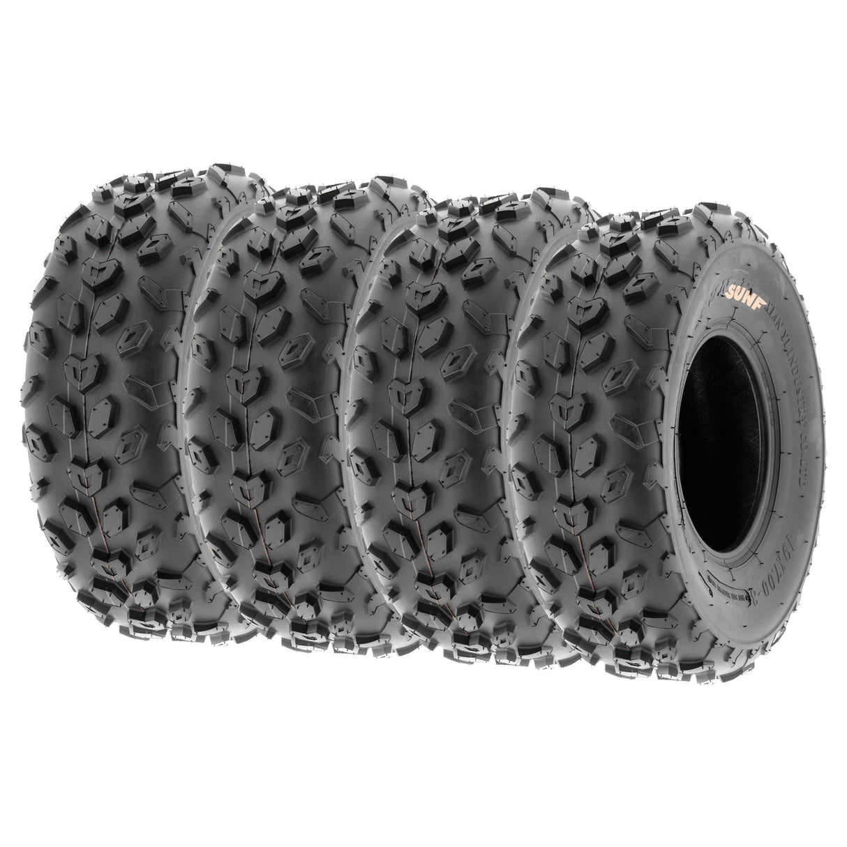 SunF ATV TIRE/UTV TIRE All Terrain 6 PR Tubeless A014 (set of 4) SUNF