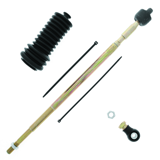 QuadBoss 12-14 Polaris RZR XP 4 900 Steering Rack Tie Rod Assembly Kit - Right Inner & Outer